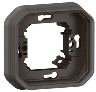 Legrand Plexo New Feuchtraum-Unterputz 1-fach Tragring, anthrazit (069606L)