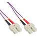 InLine® LWL Duplex Kabel, SC/SC, 50/125µm, OM4, 3m (83503P)