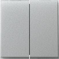 Gira 329565 Wippe, 2fach, TX_44, Aluminium