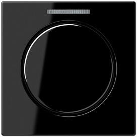 Jung A1540KO5SW Abdeckung mit Lichtleiter für KNX Drehsensor, Duroplast glänzend, schwarz