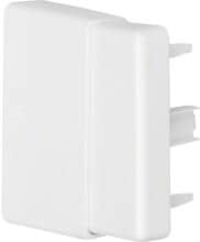 Hager LFF6006069016 Endstück, halogenfrei zu LF/LFF/LFH (30,40,60)x60mm, einstellbar, verkehrsweiß