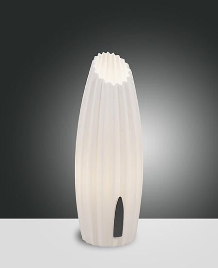 Fabas Luce Nadine Tischleuchte, LED, G9, 10W, weiß (3760-30-102)