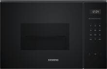 Siemens BE555LMB1 iQ500 Einbau-Mikrowelle, 900 W, 25 L, cookControl8, Grillfunktion, schwarz/Edelstahl