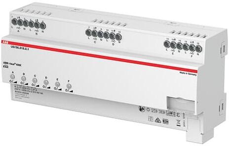 ABB UD/S6.315.2.1 LED-Dimmer, 6x315, 6/3/2 fach, REG, weiß (2CKA006197A0061)