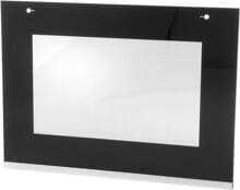 Bosch Siemens 20007534 Frontglasscheibe für 60cm Geräte; Farbe:schwarz;Edelstahl mit geklebten Kunststoffprofilen PA6.6