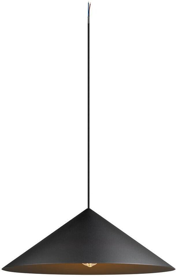 SLV MAGICO 55 Pendelleuchte, E27, Ø 55cm, Pendellänge 180cm, 1x max. 10W, schwarz (1008507)
