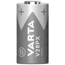 Varta V28PX Silver Cylindrical / 4SR44, 1er Blister, 6,2V (04028101401)