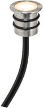 EVN LED Lichtpunkt, rund, IP68, 12V/DC, 0,2W, 3000K,Edelstahl (LD2102)