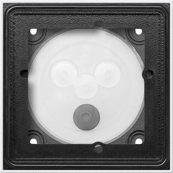 Gira 5501902 System 106 AP-Gehäuse 1 Modul, Verkehrsweiß