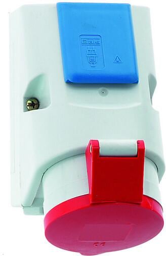 Bals TK-Kombiwanddose 16A, 5p, 400V mit Schuko Steckdose (1010)