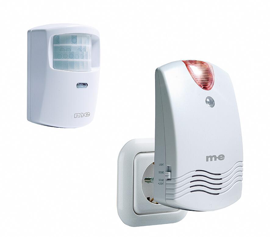 M-E DGF-100 Funk-Durchgangsmelder, weiß (40713)