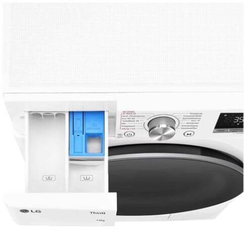 LG F4WR7031 13 kg Frontlader Waschmaschine, 60 cm breit, 1400 U/Min, AI DD,  WIFI, Steam, Allergy Care, ECO Programm, wei Elektroshop Wagner