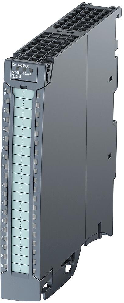 Siemens 6ES7522-1BH01-0AB0 SIMATIC S7-1500, Digitalausgabemodul DQ16xDC 24V/0,5A HF; 16 Kanäle in Gruppen zu 8; 4A pro Gruppe; Einzelkanaldiagnose