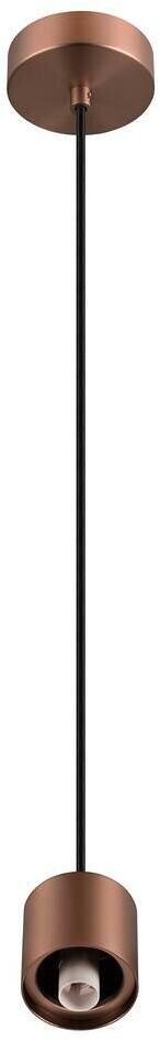 SLV VARYT Pendelleuchte, E14, 1x max.6W, Pendellänge 150cm, IP20, kupfer (1008118)