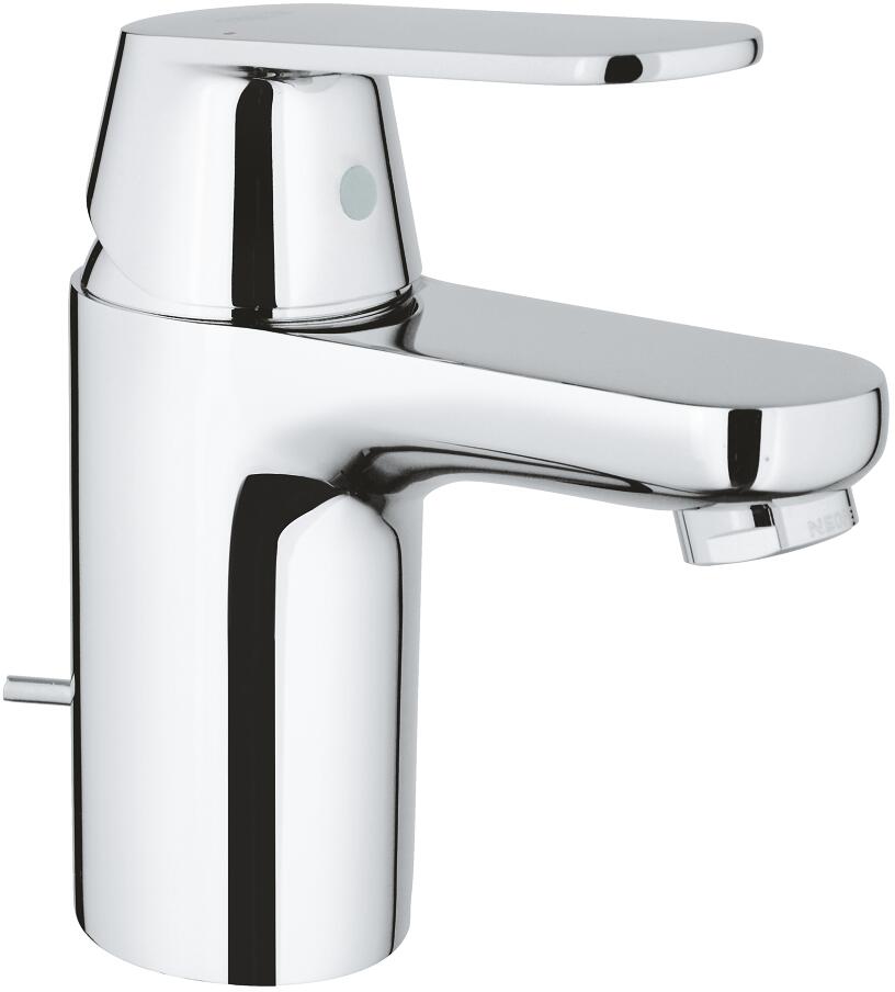 GROHE Eurosmart Cosmopolitan Einhebel-Waschtischarmatur, Niederdruck, S-Size, 1/2", chrom (32955000)