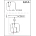 Gira 011600 Einsatz Wipp-Kontrollschalter, 10 AX, 250 V~, mit Glimmlampenelement 230 V, Universal-Aus-Wechselschalter