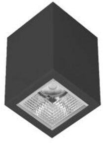 Brumberg APOLLO MICRO LED-Anbaudownlight, 3500 K, 873 lm, 7 W, 55°, DALI, quadratisch, schwarz (43641185DA)