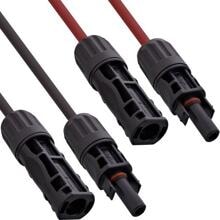 InLine Solarkabel Verlängerungs-Set inkl. Solarstecker schwarz/rot