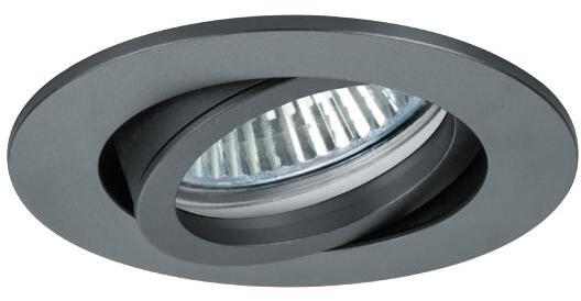 Brumberg PAYTON-R LED-Einbaustrahler 350mA, 3W, 340 lm, 4000K, rund, schwenkbar, titan (12373644)