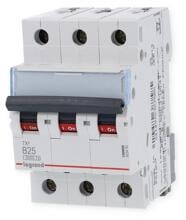 Legrand 403404 Leitungsschutzschalter, TX3, B-Charakteristik, 25A, 3-Polig, 6kA, 400V