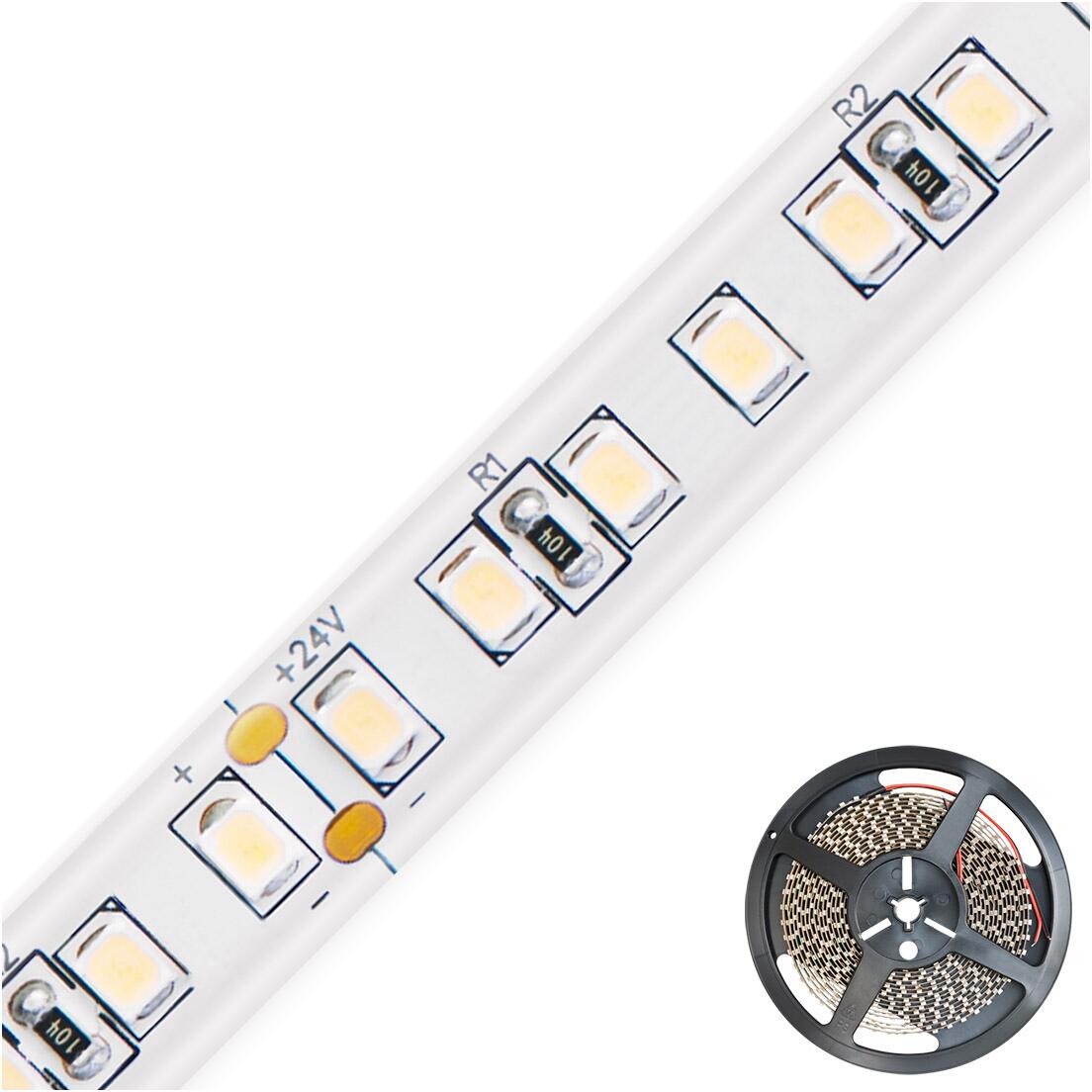 EVN SB-Serie LED-Strip, IP54, 24V/DC, 14,4W/m, 1486lm/m, 140LED/m, 5m-Rolle, 3000K (SB5424702802)