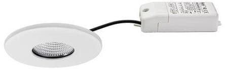 Brumberg CHOOOSE LED-Einbaudownlightset mit einstellbarer Farbtemperatur 2700/3000/4000K, Phasenabschnitt dimmbar, IP44, rund, weiß matt (39253073)
