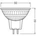 LEDVANCE LED MR16 P 6.3W 830 GU5.3, 621lm, warmweiß (4099854047992)