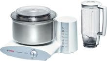 Bosch MUM6N21 Küchenmaschine, 1000 W, EasyStorage, weiß/silber