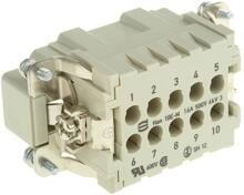 Harting Stifteinsatz Han E 10-Polig+PE (09330102602)