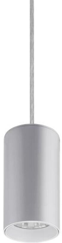 Brumberg TRAXX MIDI LED-Decken-Pendel-Leuchte, 230 V AC, 50 Hz, rund, CRI > 90, 20 W, 50°, 3.500 K, silber (88875165)