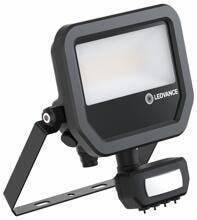 LEDVANCE FL 20 SN P 17W 2K4LM 840 PS SY100 BK, Fluter mit flexiblem Bewegungs- und Tageslichtsensor, 2400/1600 lm, 4000K, kaltweiß, IP65, schwarz (4099854309526)