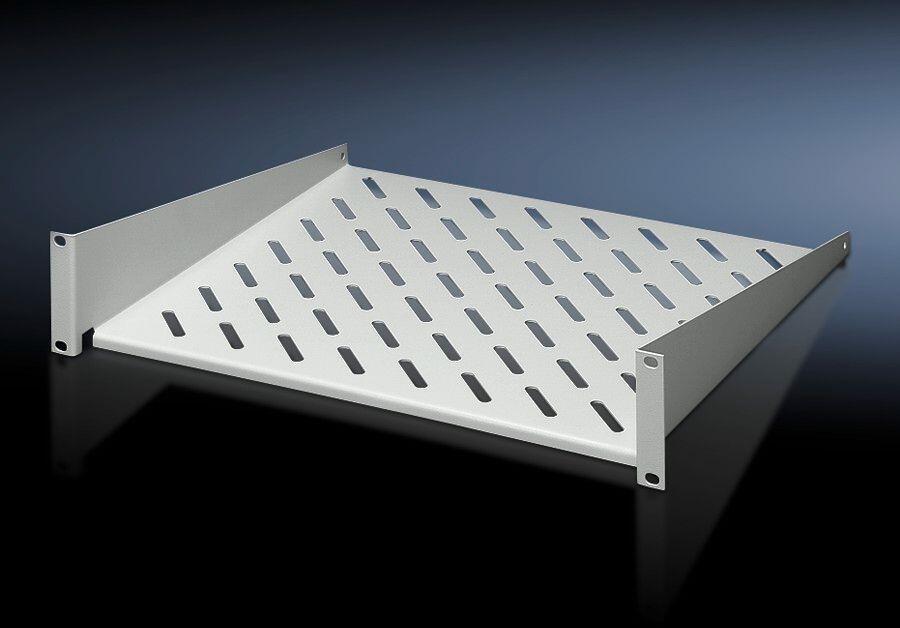 Rittal DK 7119.400 Geräteboden BxHxT: 48,26x0,19x40cm, Stahlblech, grau