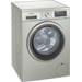 Siemens WU14UTS9 9kg Frontlader Waschmaschine, 60cm breit, 1400U/Min, Nachlegefunktion, Beladungssensor, waterPerfect Plus, varioSpeed, silber-inox