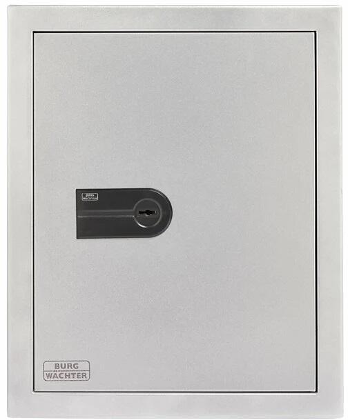 Burg Wächter MT 660 K Karat Möbeleinsatztresor, 45,30L, Schlüsselschloss, Stahl, platingrau (41350)