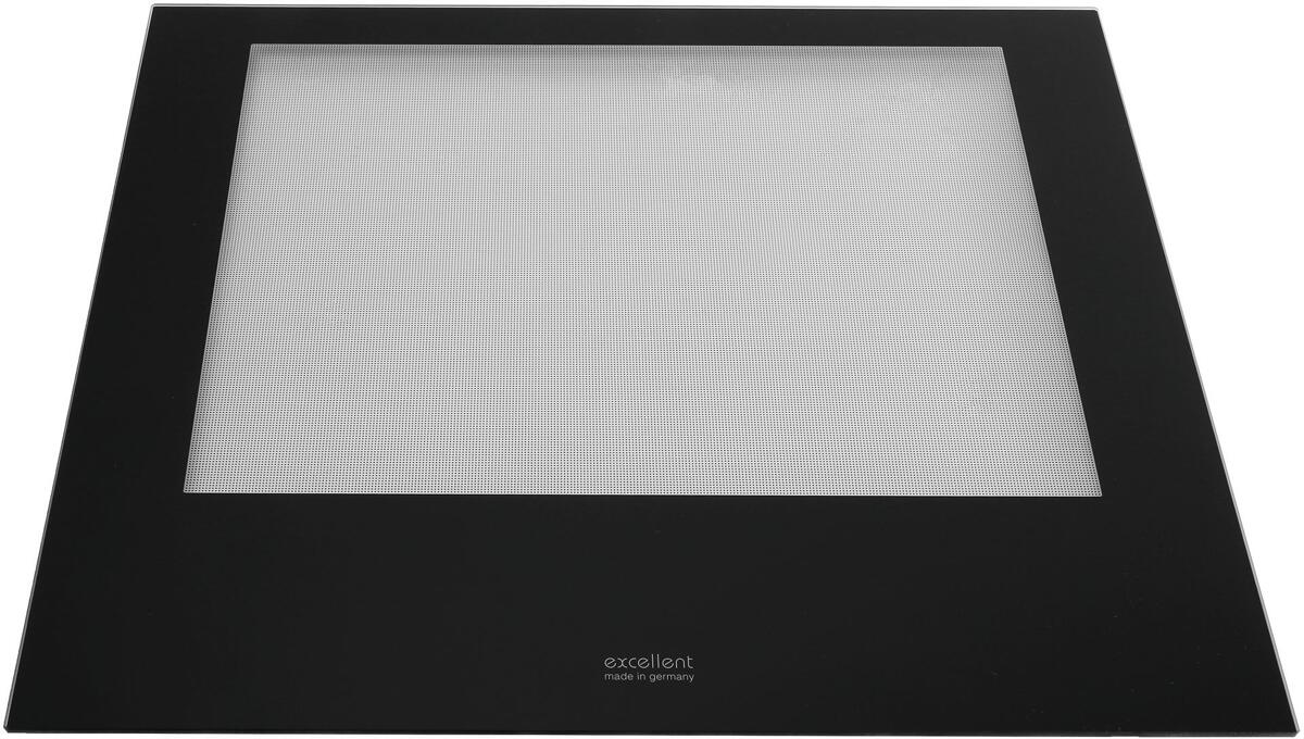 Bosch Siemens 00776036 Frontglasscheibe, schwarz, komplett geklebt und bedruckt,"excellent", Rückseite beschichtet, Slide & Hide Pyrolyse