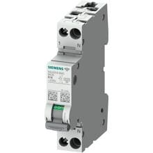 Siemens 5SL60XX-7MC Leitungsschutzschalter Messfunktion, Kommunikation AC 230V 6kA, 1+N polig, C