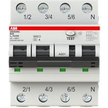 ABB DS203NCA-B32/0,03 Fehlerstrom-Leitungsschutzschalter, 4-Polig, 10kA, 32A (2CSR256140R1325)