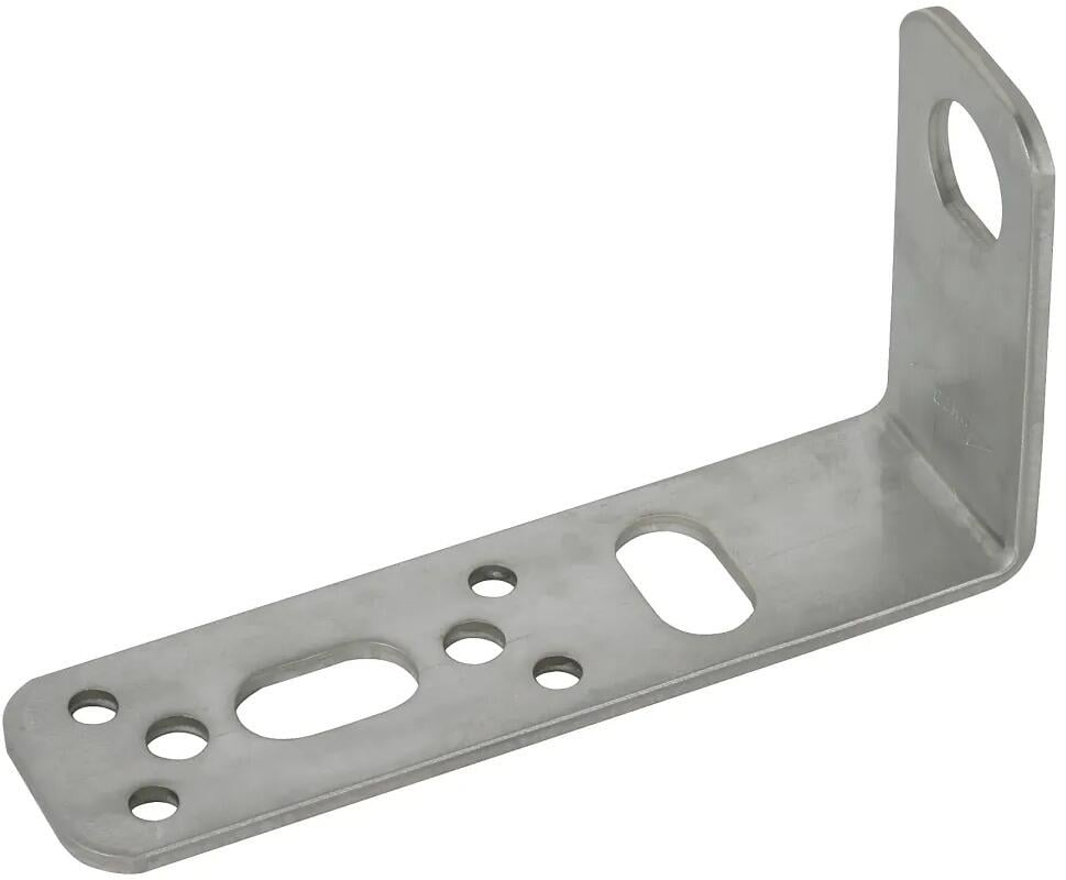 Dehn BW90 B16 B5.1 6.5 11 V2A Befestigungswinkel für DEHNgate, 90 Grad, 110x60x30mm, NIRO (106314)