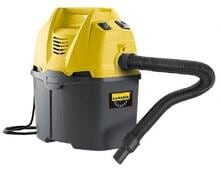Samedia VAC 105 Kompaktsauger, tragbar, 1. 000W/220V, 3kg, 5l Fassungsvermögen, gelb schwarz (370966)