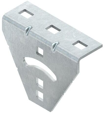 Niedax AWG 110/140 Anschlusswinkel, vertikal verstellbar, Stahl, feuerverzinkt