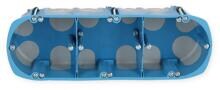 f-tronic HW-Gerätedose winddicht, 3-fach, Fräsloch 68 mm (7360064)