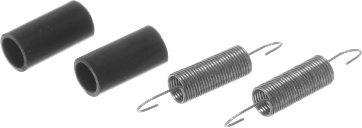 Bosch Siemens 10005068 Feder, Zugfeder 65 x 6 x 0.55, 2x , mit Schutzhülse