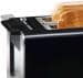 Bosch Styline TAT8613 Kompakt-Toaster, 8560 W, 2 Scheiben, schwarz