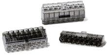 HellermannTyton HCPM-8-PC-BK/CL Verbindungsklemme 8 polig 0,5 - 2,5 mm² starre Leiter / 1,0 - 2,5 mm² mehradrige Leiter, schwarz (148-90041)