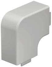 OBO Bettermann WDK HF40060RW Flachwinkelhaube, 40x60mm, PVC, reinweiß RAL9010 (6192858)