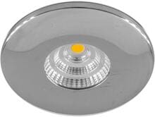 EVN MAGNETO LED Deckeneinbau, rund, EDS optik, IP44, 200-240V 4,5W, 3000K - 380lm, inkl. Netzgerät, Edelstahl (L44041302)