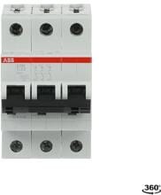 ABB S203-C32 Compact Sicherungsautomat, 3-polig, 32 A, 4 kV (2CDS253001R0324)