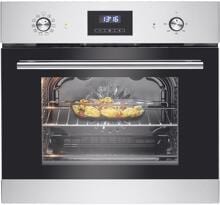 Bomann EBO 7911 IX EEK: A Einbau-Backofen, 59,5cm breit, 56 L, Unterhitze mit Umluft, Grill, Edelstahl (779119)