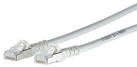 METZ CONNECT Patchkabel Cat.6A, 10G, AWG26, 5m, weiß