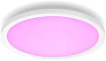 Philips Hue White & Color Ambiance Surimu Runde LED Panelleuchte, 2850lm, 4000K, weiß (929003598101)